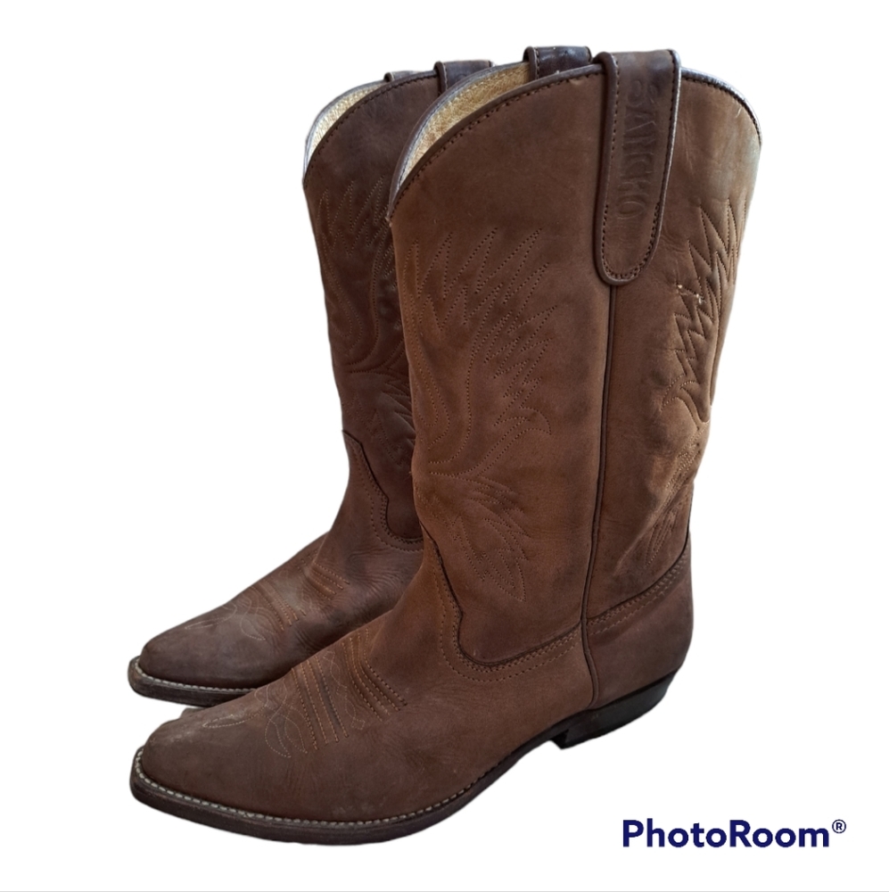 𝅺Sancho cowboy boots made in Spain size 41